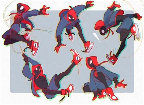 miles morales pose|miles morales pose drawings.